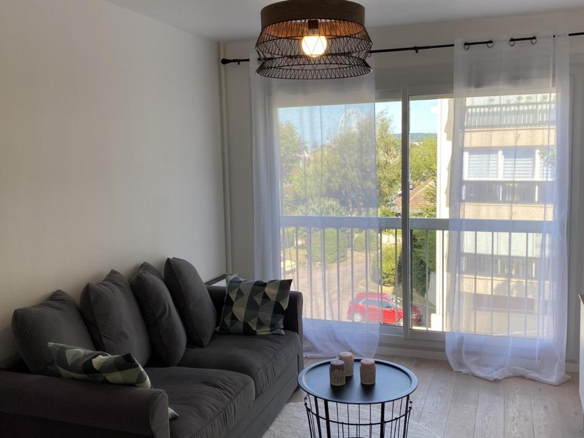 Charmant 2 Pieces Avec Parking Et Ascenseur, Proche Centre-Ville De Cabourg - Fr-1-487-323 외부 사진